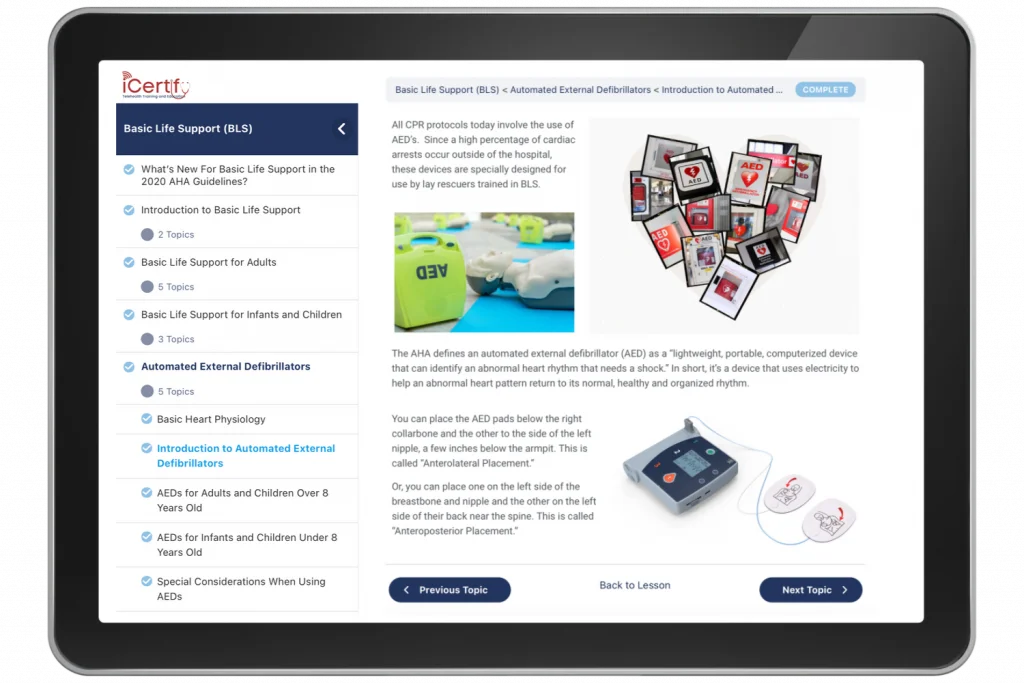 BLS Provider Course Preview